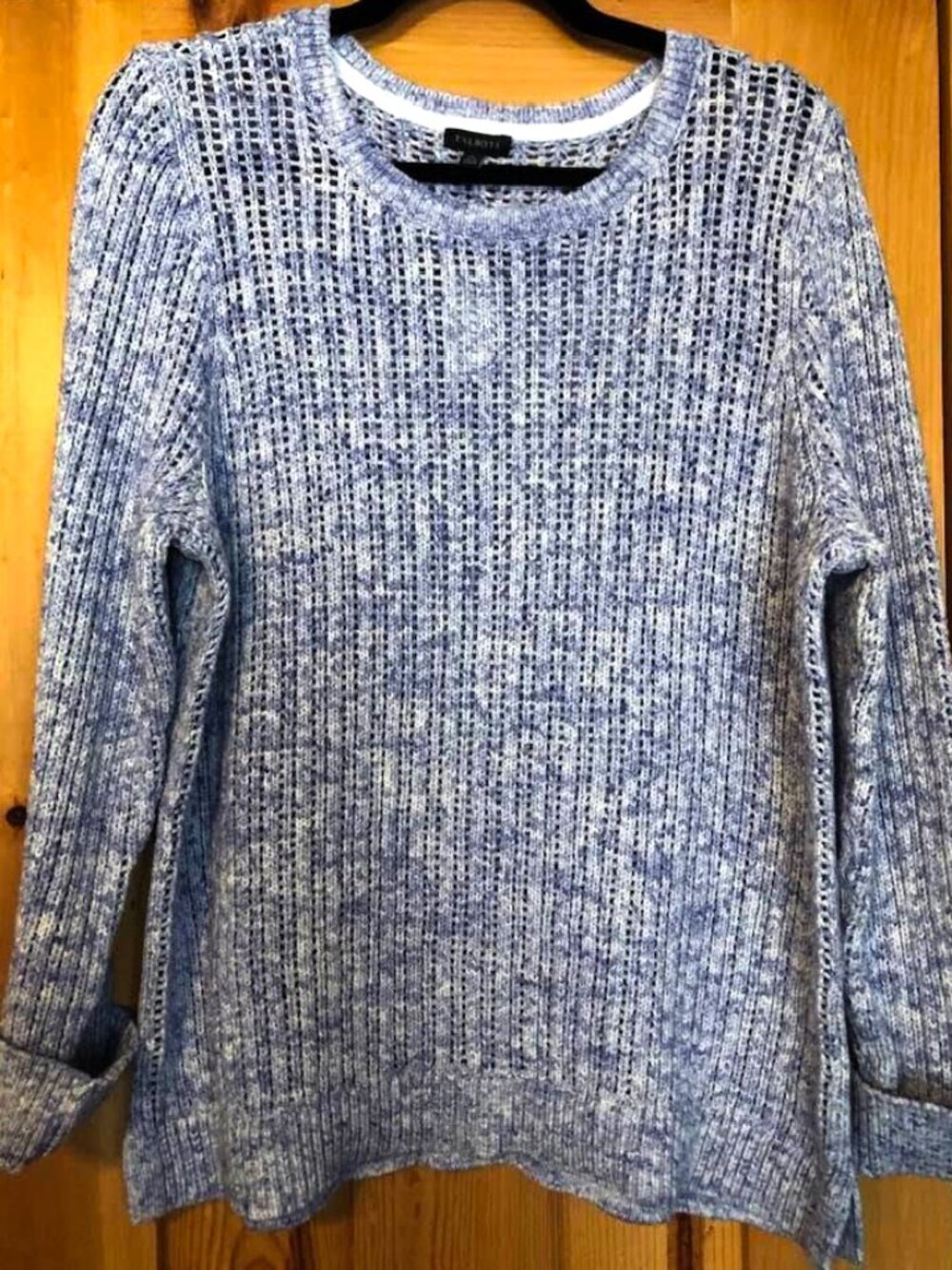 Talbots Crew Neck Sweater Open Weave Sweater, XL